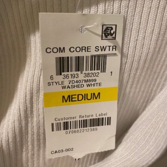 INC vneck sweater NWT - Picture 4 of 4